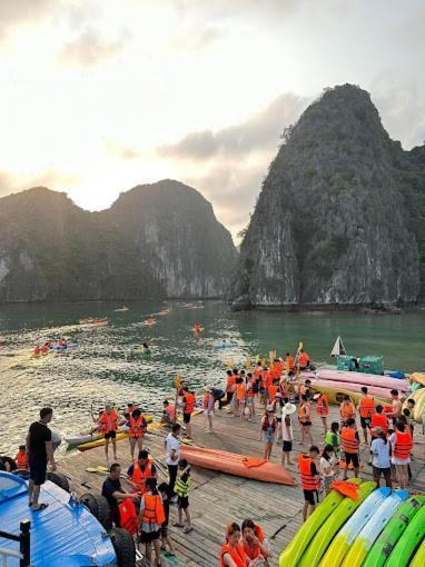 Cat Ba Glow Hotel Chan Chau Exterior photo